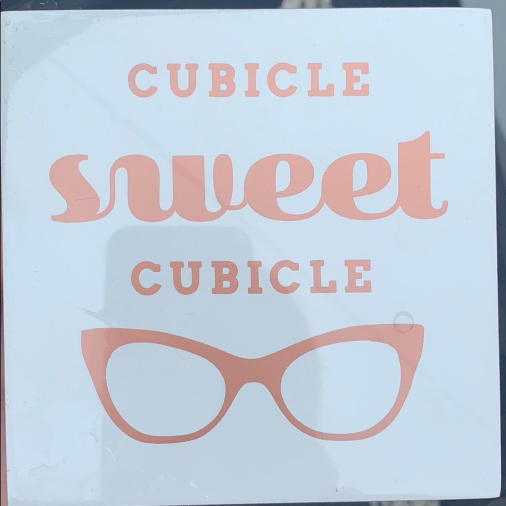 5Inch Desk Top Sign